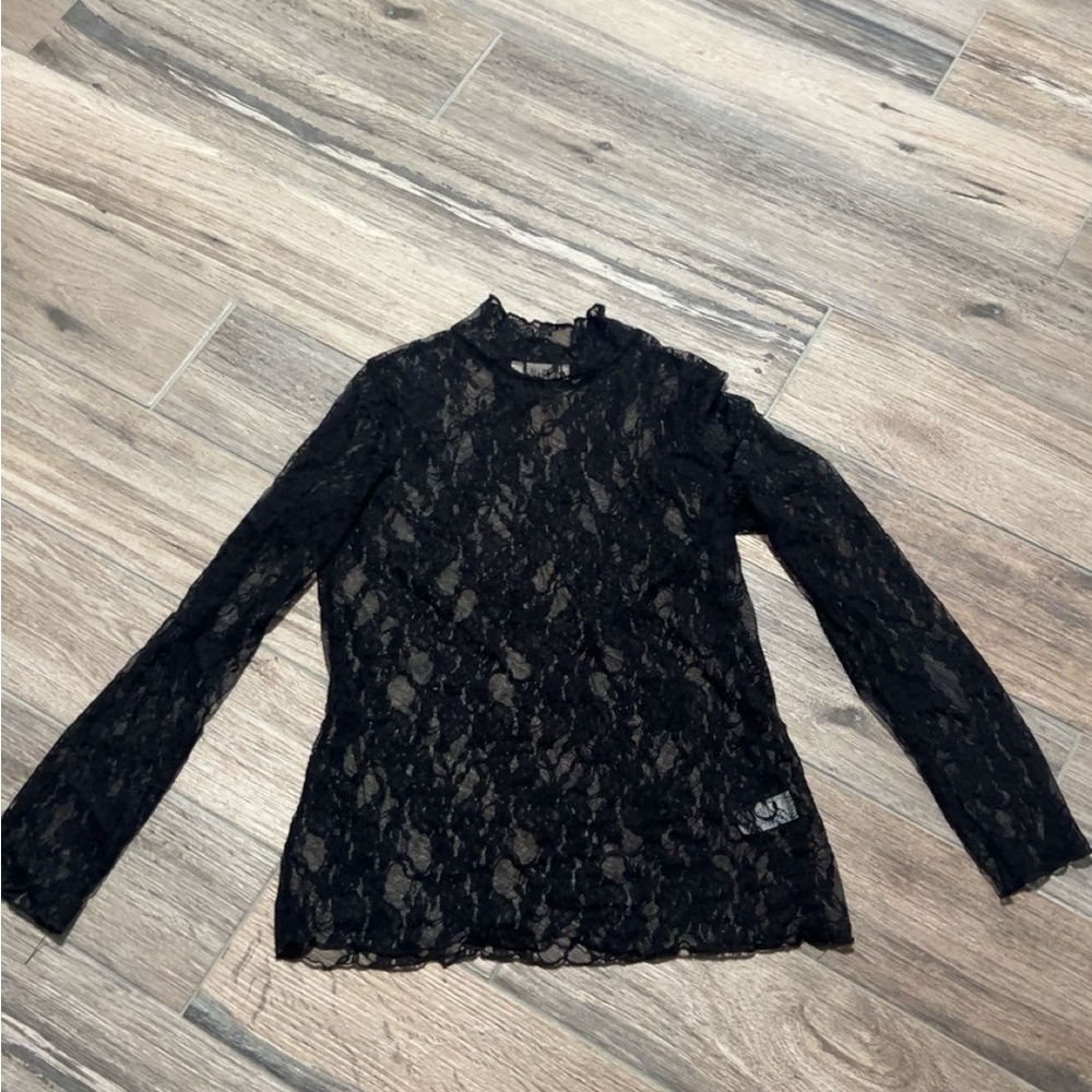 Ariat Black Lace Blouse